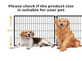 Large Dog Cage 63.7" Dog Kennel for Medium Dogs Puppy Dog Playpen with Top, Pet Cage, Indoor, 93612526