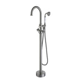 ZNTS Freestanding Bathtub Faucet with Hand Shower W1533125097