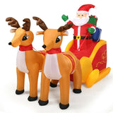 7.5 Feet Christmas Decoration Waterproof Outdoor Inflatable Santa 62345564
