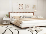 White Nightstand with Drawer and Open Shelf,Modern Solid Wood Bedside Table,End Table for Bedroom, 77074668