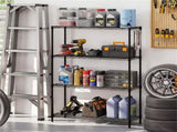 4-Tier Heavy-Duty Metal Wire Shelving, 1000LBS Total Capacity Storage Rack with 250LBS Per Shelf, 84742379