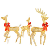 3pcs 54*20*122cm 30.00V 3.60W Family Elk Golden Iron Frame Cotton Thread Green Onion Powder 55696303