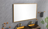 60 x 36Inch LED Mirror Bathroom Vanity Mirror with Back Light, Wall Mount Anti-Fog Memory Large W928P178209