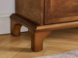 47.6" Sideboard Buffet Cabinet with Storage, Farmhouse Fluted Sideboard with 2 Sliding Doors & Solid W1801P457808
