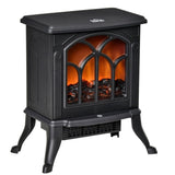 ZNTS 750W/1500W 17 inch Electric Fireplace Heater （Prohibited by WalMart） 47060231