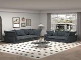 90.55" Modern Comfy Upholstered Sofa Cloud Couch, Deep Seat Couches with Multiple Large Soft W1885P246363