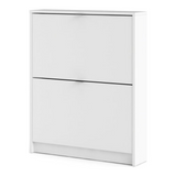 2 Drawer Shoe Storage Cabinet, White 64394105