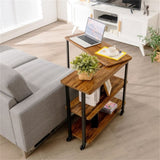 Mobile office desk, sofa side table 48074807