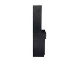 Black modern simple hair desk, multi-layer storage, large storage space W33163005