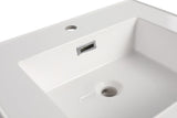 ZNTS Resin basin For Bathroom Vanity,Vanity Top only W1972P186770