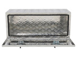 30" ATV Aluminum Under Body Toolbox 5 Bar Tread Silver 46944347