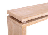 Narrow table, Slim entryway table, Small space sofa table, 52 inch Hallway table, Wood W2729P270749