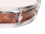 13 x 3.5" Snare Drum Poplar Wood Drum Percussion Set Tiger Stripes 32715714