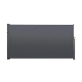 ZNTS 118" x 71" Retractable Side Screen Awning, UV Resistant and Waterproof Patio Privacy Screen,Dark 96590280