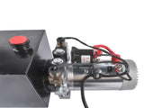 12 Quart Hydraulic Power Unit Double Acting Hydraulic Pump 12V DC 3200 PSI for Dump Trailer 17448678