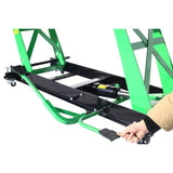 ZNTS Hydraulic Motorcycle Lift - 1000 LB Capacity, Lift Hoist, Jack Stand, for Mechanics, Workshops, W465P176239