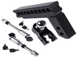 2" Receiver 8" Drop Rise Upgraded Adjustable Trailer Hitch Dual Solid Ball 2" and 2-5/16" 16823396