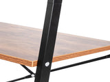 Simple And Beautiful Four Story Steel Wood Bookshelf 20516575