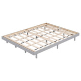 Modern Design Queen Floating Platform Bed Frame for Grey Color W697123295