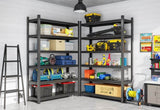 Garage Storage Rack, 6-Story Metal Shelves, Adjustable Partition Storage Unit, Supermarket, Home, 49319453