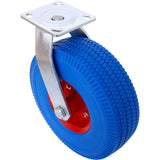 4PCS 10IN CASTER FLAT FREE WHELL, X-Large Flat Free Casters , Swivel Plate, W465130454