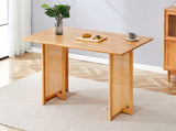 Chinese country retro solid wood table, simple modern imitation rattan table, wooden W1151P154592