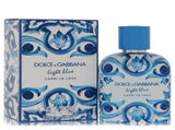 Light Blue Capri in Love by Dolce & Gabbana Eau De Parfum Refillable Spray 3.3 oz for Men FX-571166