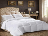 Three-pack of 100% polyester brushed single quilted comforters with microfiber filling, a down 46581941