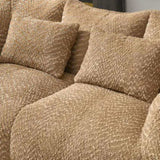 Soft beanbag chair with high resilience foam core for two people. The comfortable square recliner W1996P252275