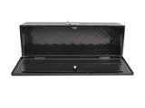 Black Aluminum Tool Storage Box Fit For Pickup Truck Bed Lock MT018003 52819421