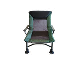 Camping Lounge Chair, Portable Folding Reclining Camping Chair with Adjustable backrest for Indoor W241106338