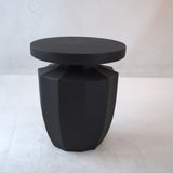 Decorative Garden End, 20.3" H Modern Heavy Duty Patio Sturdy Faux Terrazzo Accent Side W2734P194118