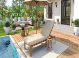 Outdoor Chaise Lounge Patio Chaise Outdoor Reclining Chair Pool Lounge Chair with N719P445623D