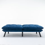 Navy Blue Convertible Folding Modern sofa Bed W570124913
