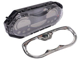 LCD Speedometer Gauge Cluster with Chrome Bezel Fits for Sea-Doo GTI Rental SE 10592602