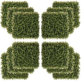 Artificial Grass Wall Panel Backdrop, 12 20" x 20" Boxwood UV Protection Privacy Coverage Panels for W2225142620