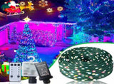 Christmas Rope Lights,1000LED/328Ft Outdoor Decorative String Strobe with 8 Modes/Remote/IP67 24548604