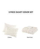 Animal Chenille Duvet Cover Set Full/Queen B035P294496