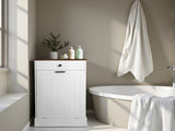 Self-pickup is not supported.Tilt Out Trash Can Cabinet, Hidden Wooden Trash Can Cabinet with 66903259