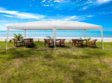 3 x 6m Two Windows Practical Waterproof Folding Tent White 60880444