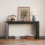 Mirod Elegant Console Table,Fireplace Design,Simple and Functional with High-Quality Wood Veneer Top N760P253329B