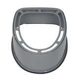 ZNTS Portable Toilet with Non-slip Mat Grey 56598783