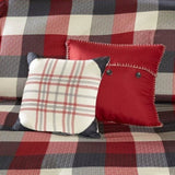 Full/Queen 6 Piece Herringbone Duvet Cover Set B035129174