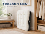 Comfy Chair for Adults, Soft Faux Fur Folding Lounge, Flexible Reading Chair for Teens, Large Size 06740930