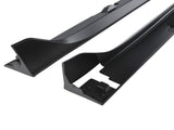 ABS Side Skirt 2pcs Kit fit for Honda Civic Sedan 4DR Si 2016-2021 Matte Black 85030395