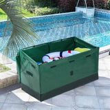 ZNTS 130 Gallon Waterproof Deck Box, Portable Outdoor PVC Storage Box for All Weather, Perfect for 76720642