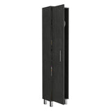 Laska Storage Cabinet, Broom Hangers, 1 Door B070P173188