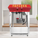 Kaitu Bar Style Popcorn Machine, 6-Ounce Popcorn Maker Popper, Red W2841P218157