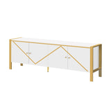U-Can 70.9''Modern Minimalist TV Stand for TVs up to 75 Inches, Entertainment Center Media Console N724P224773K
