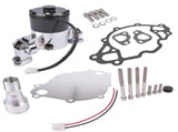 Electric Water Pump Kit Chrome for Small Block Ford 289 302 High Volume Flow 68982214